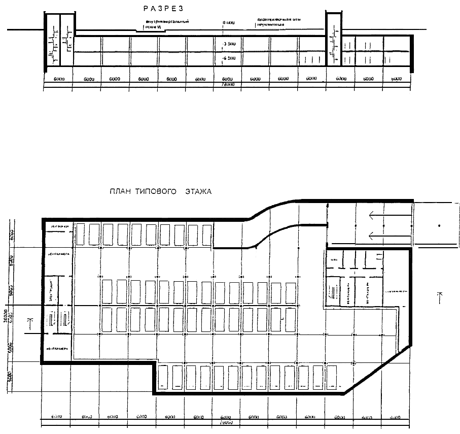 Парковка в плане