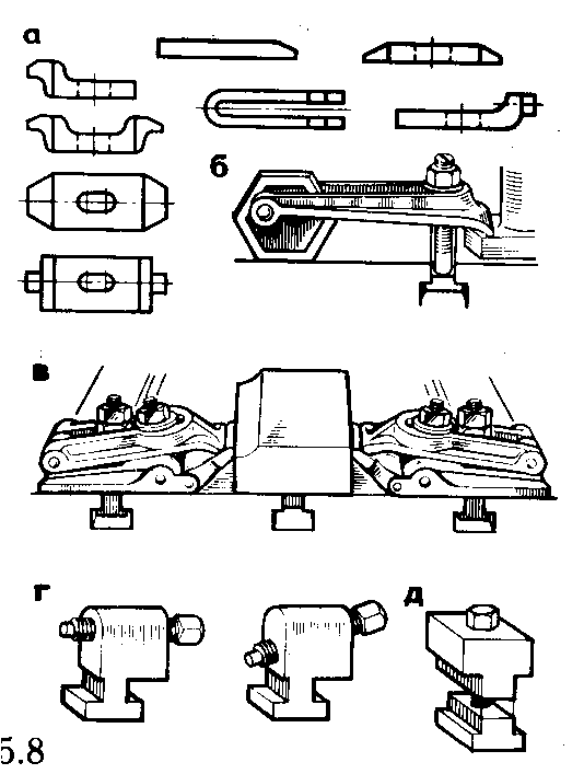 Приспособлением 8. Прихваты для закрепления заготовок на столе станка. Приспособления фрезерных станков прижимы. Прижимы для фрезерного станка по дереву своими руками чертежи. Чертежи станка. Для черенков.