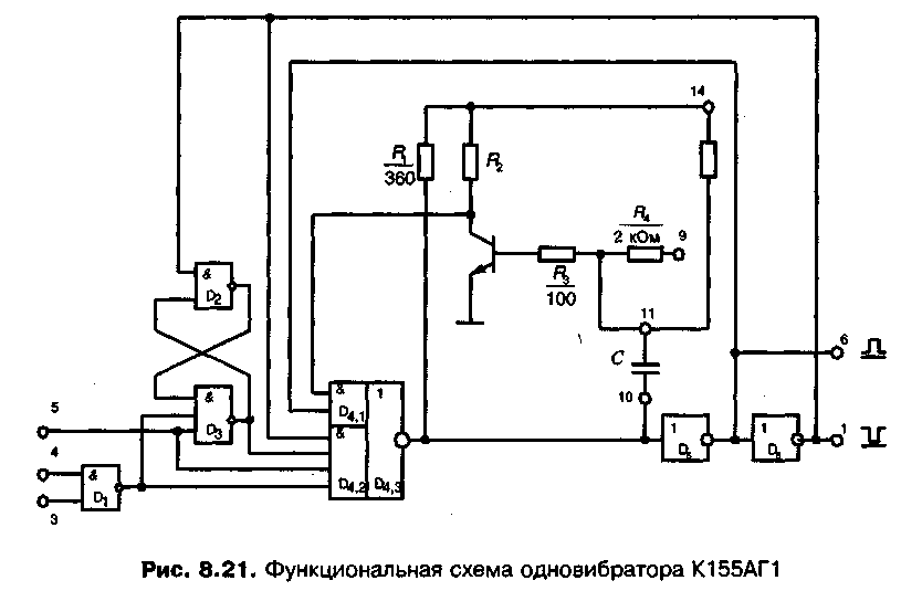 Микросхема к155аг3 описание и схема включения