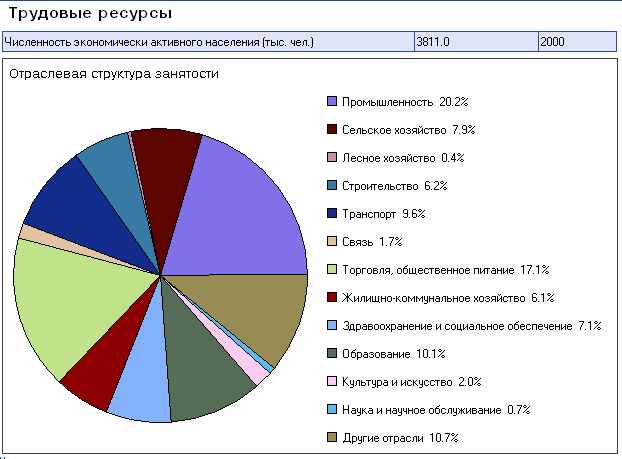 Отрасли занятости. Диаграмма трудовых ресурсов. Население Западной Сибири диаграмма. Отраслевая структура труда. Структура занятых по отраслям экономики по округам.